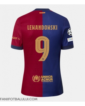 Barcelona Robert Lewandowski #9 Tricou Fotbal Replică 2024-25 Barbati Acasa